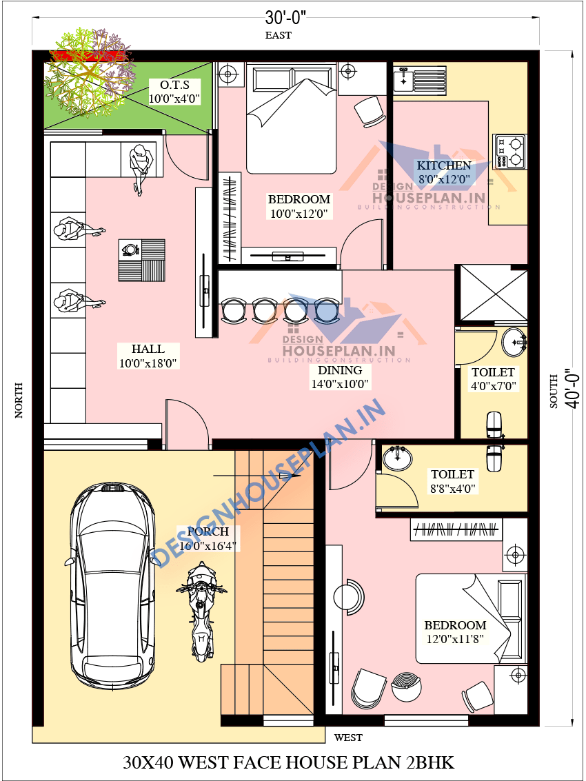 30x40 house plans